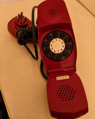 Telefono vintage Grillo  rosso