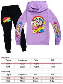 Tuta da bambina Me Contro Te