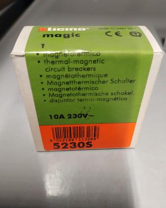 Magnetotermico Bticino serie Magic 10A 230V 5230S 