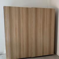 armadio ikea pax hasvik con cassettiera alex