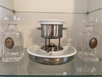 Cioccolatiera  Lindt + bottiglie liquori