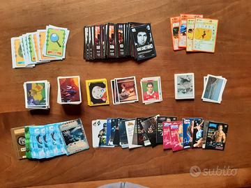 Lotto misto figuine e carte NO SPEDIZIONE