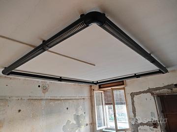 Lampada industriale artigianale a soffitto