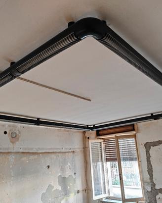 Lampada industriale artigianale a soffitto