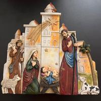 Natale presepe in gesso