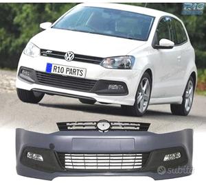 PARAURTI ANTERIORE VOLKSWAGEN VW POLO 5 09-17 LOOK