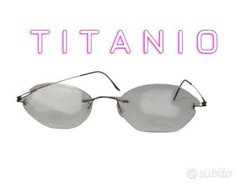Safilo Montatura per Occhiali da Vista TITANIO Vin