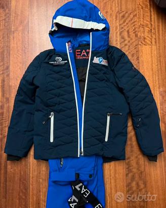 Completo sci Armani EA7 bambino bambina 12 anni