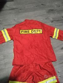Costume carnevale pompiere