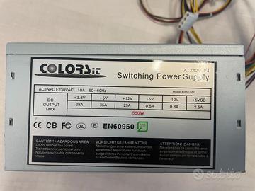 Alimentatore per PC ATX-12V P4 Colors