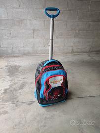 zaino trolley marvel spider man