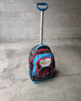 zaino trolley marvel spider man