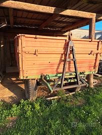 rimorchio agricolo 4 ruote