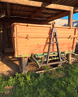 rimorchio agricolo 4 ruote