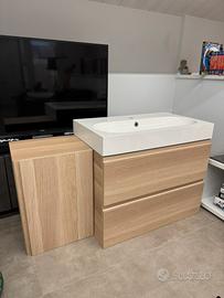Mobile bagno e lavabo ikea godmorgon