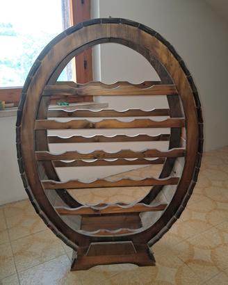 Finta  botte portabottiglie