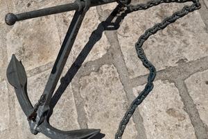 Ancora Ammiragliato zincata 15 kg pieghevole