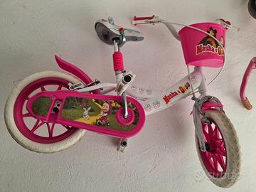 Bici bambina masha e orso