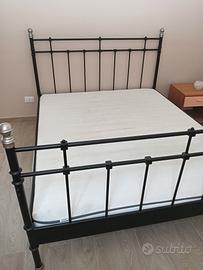  letto matrimoniale con materasso 