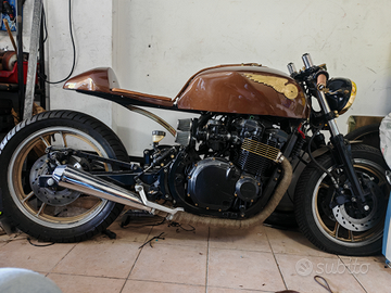 Cafè Racer ASI progetto custom Suzuki 570