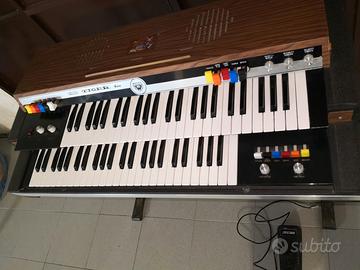 Tastiera organo Vintage EKO Tiger duo