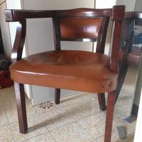 Poltroncina in vero legno