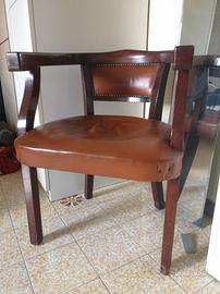 Poltroncina in vero legno