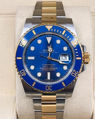 Rolex submariner 116613 anno 2015 blue full set