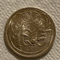 Moneta 100 Lire piccola Fao