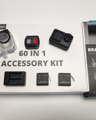 Action Cam AKASO Brave 7 LE 4K-30fps - 20MP + KIT