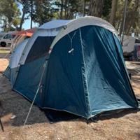 Tenda campeggio Arpenaz Family 4.1 Fresh&Black