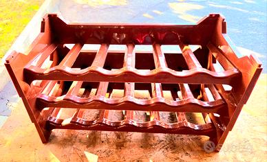 Cantinetta portabottiglie  componibile in plastica