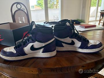 JORDAN 1 retro high court purple - taglia 38,5