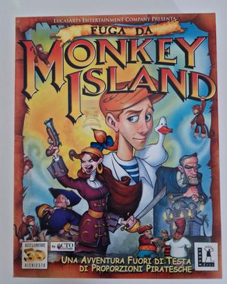 Fuga da Monkey Island PC big box