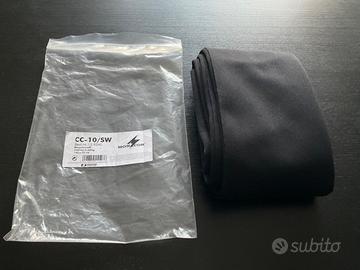 Telo x casse nero MONACOR