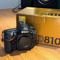 NIKON D810 come NUOVA 18.700 scatti
