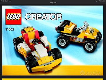 Lego 31002 auto da corsa