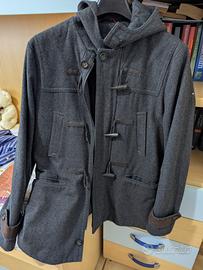 cappotto montgomery uomo grigio Paolo Pecora 