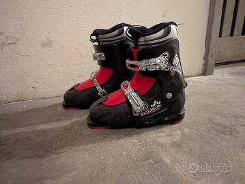 scarponi sci bambino regolabili