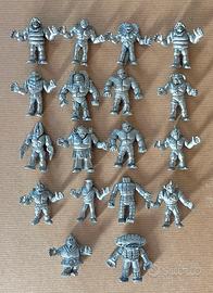 Exogini prima serie - lotto 18 pezzi - grigio met.