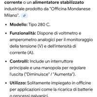 raddrizzatore di corrente vintage 
