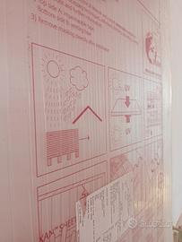 N. 4 pannelli in policarbonato alveolare da 2cm 