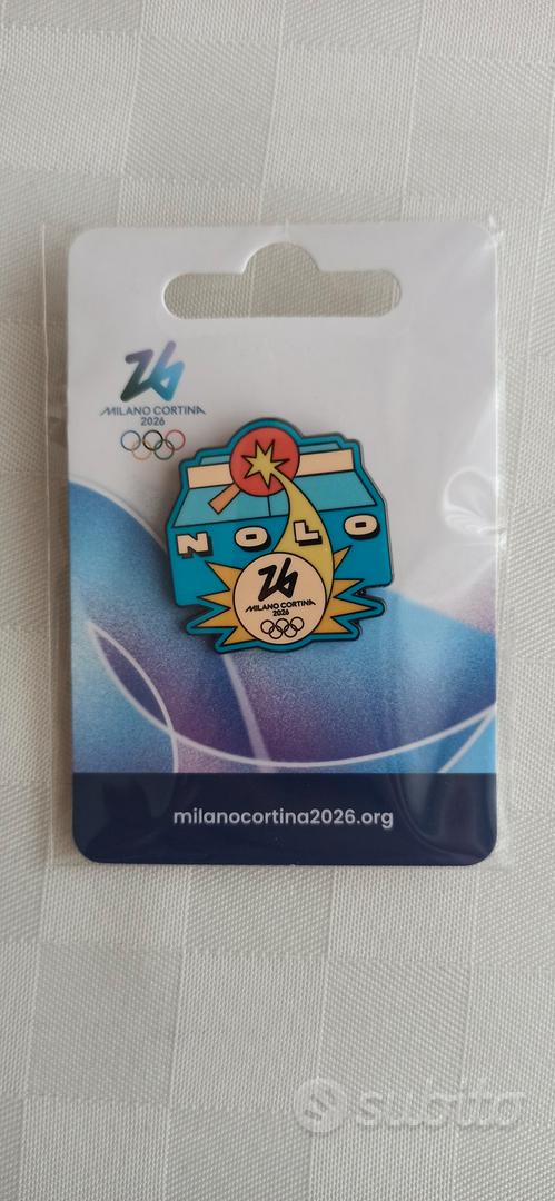 Spilla Pin Olimpiadi Milano Cortina 2026 NoLo - Collezionismo In ...