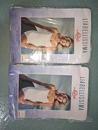 2x1 Canottiera Liabel 100% Puro Cotone tg M 