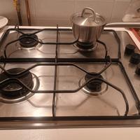 piano cottura gas 4 fuochi