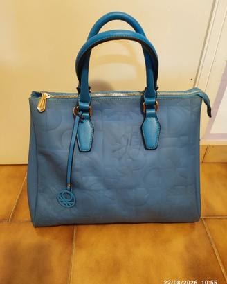 borsa in plastica dura bluette 