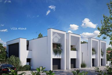 VILLA A SCHIERA CENTRALE A CARPI