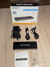 NETGEAR Switch PoE 16 porte Unmanaged GS316PP