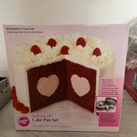 Stampo torta con interno cuore Wilton