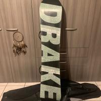 tavola snowboard drake df2 156